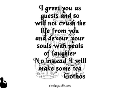 Gothos Hand Towel