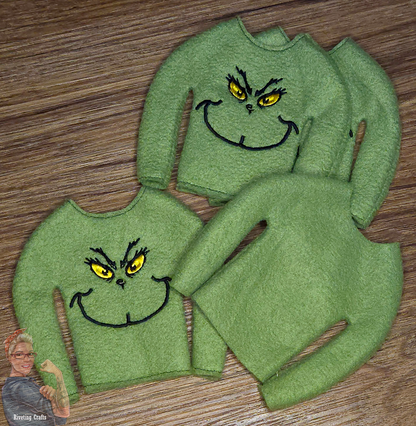 Grinch Elf/Doll Clothing