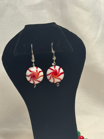 Christmas earrings & bracelet set