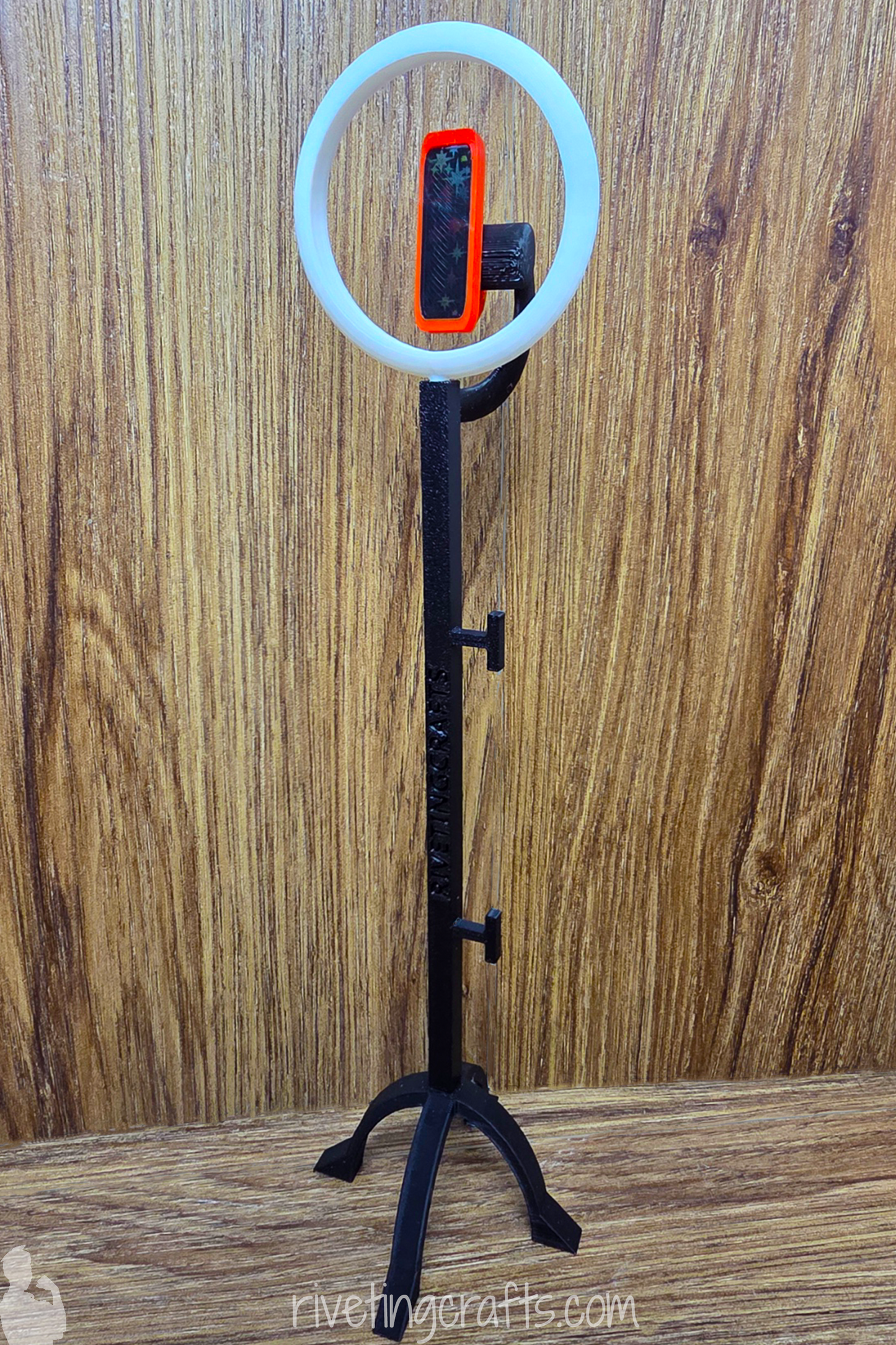 Elf Influencer Pack – 3D Printed Mini Phone and Ring Light Tripod for Elf or Doll Display