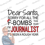 Dear Santa, Sorry for the F-bombs Coffee Mug