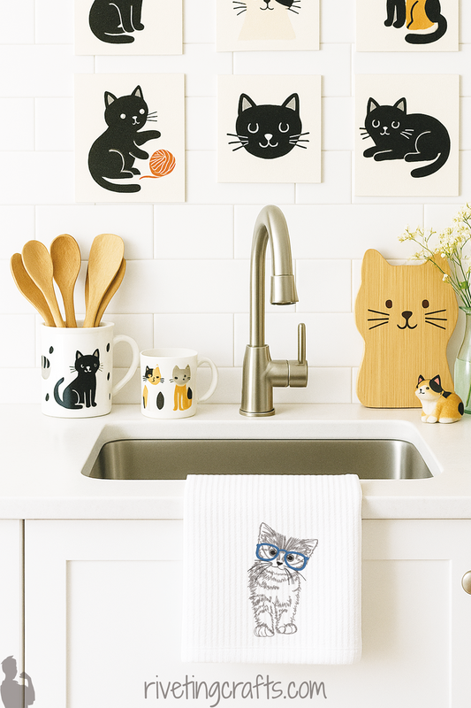 Intellectual Kitty Towel – Smart Sass for Clever Kitchens and Bathrooms