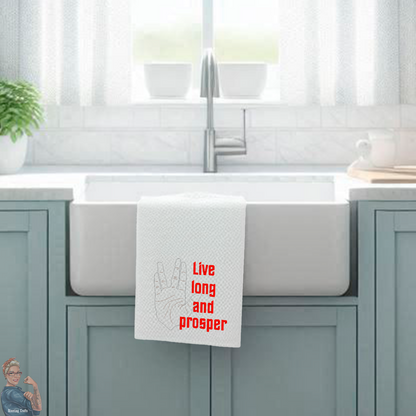 Live Long and Prosper Star Trek Hand Towel