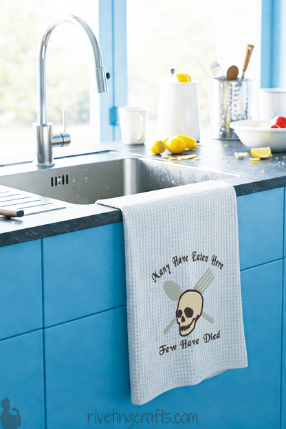 Many Have Eaten Here Hand Towel