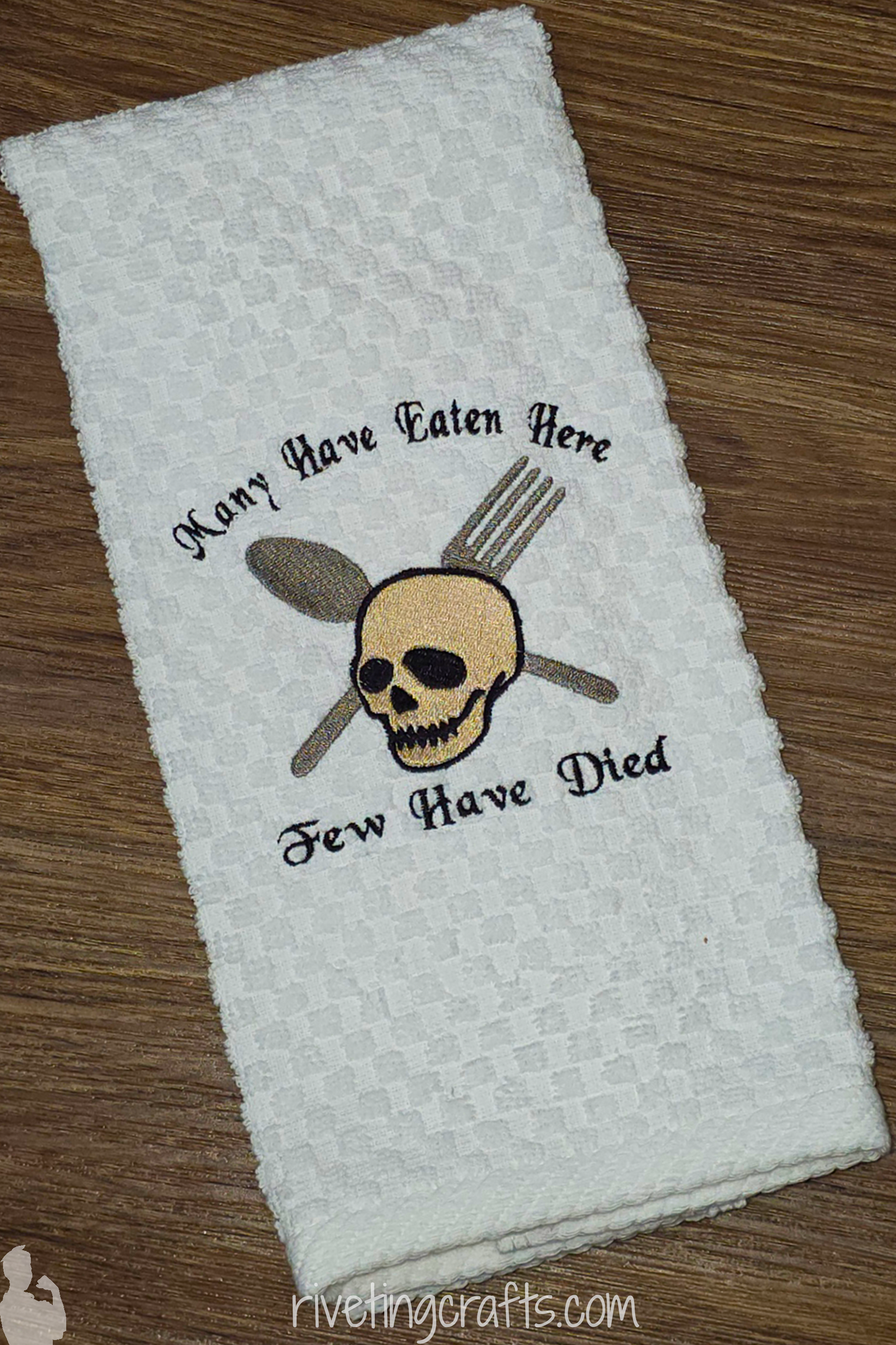 Many Have Eaten Here Hand Towel