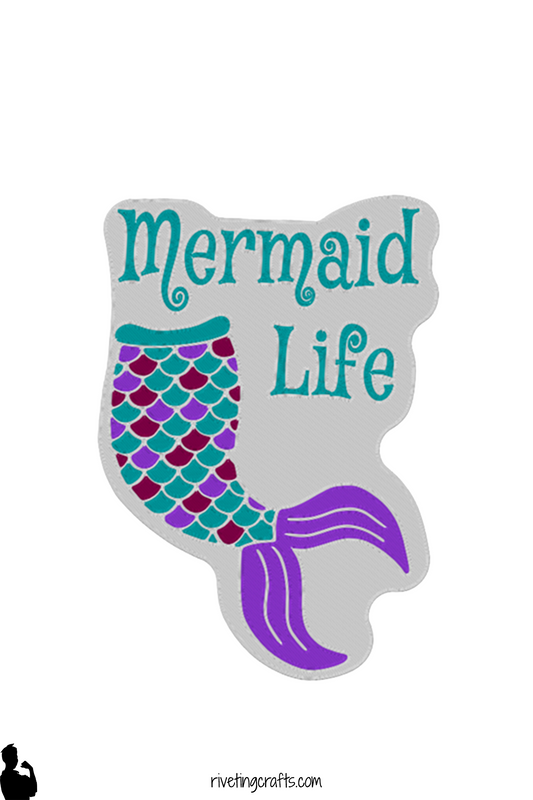Mermaid Life Magnetic Soap Bottle Cover