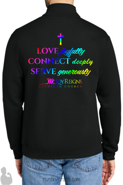 Joy Reigns Love Joyfully T-Shirt – Rainbow Inclusivity Design