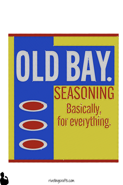 Old Bay Inspired Magnetic Soap Bottle Cover