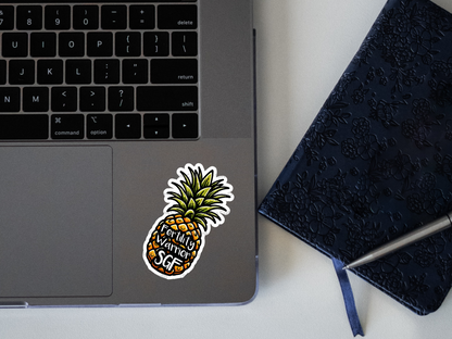 Fertility Warrior SGF Pineapple Sticker