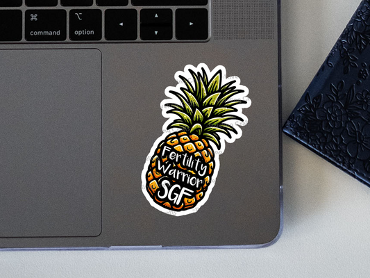 Fertility Warrior SGF Pineapple Sticker