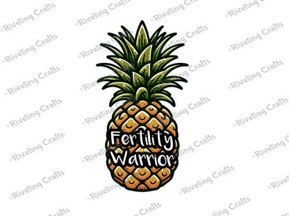 Fertility Warrior Pineapple Sticker