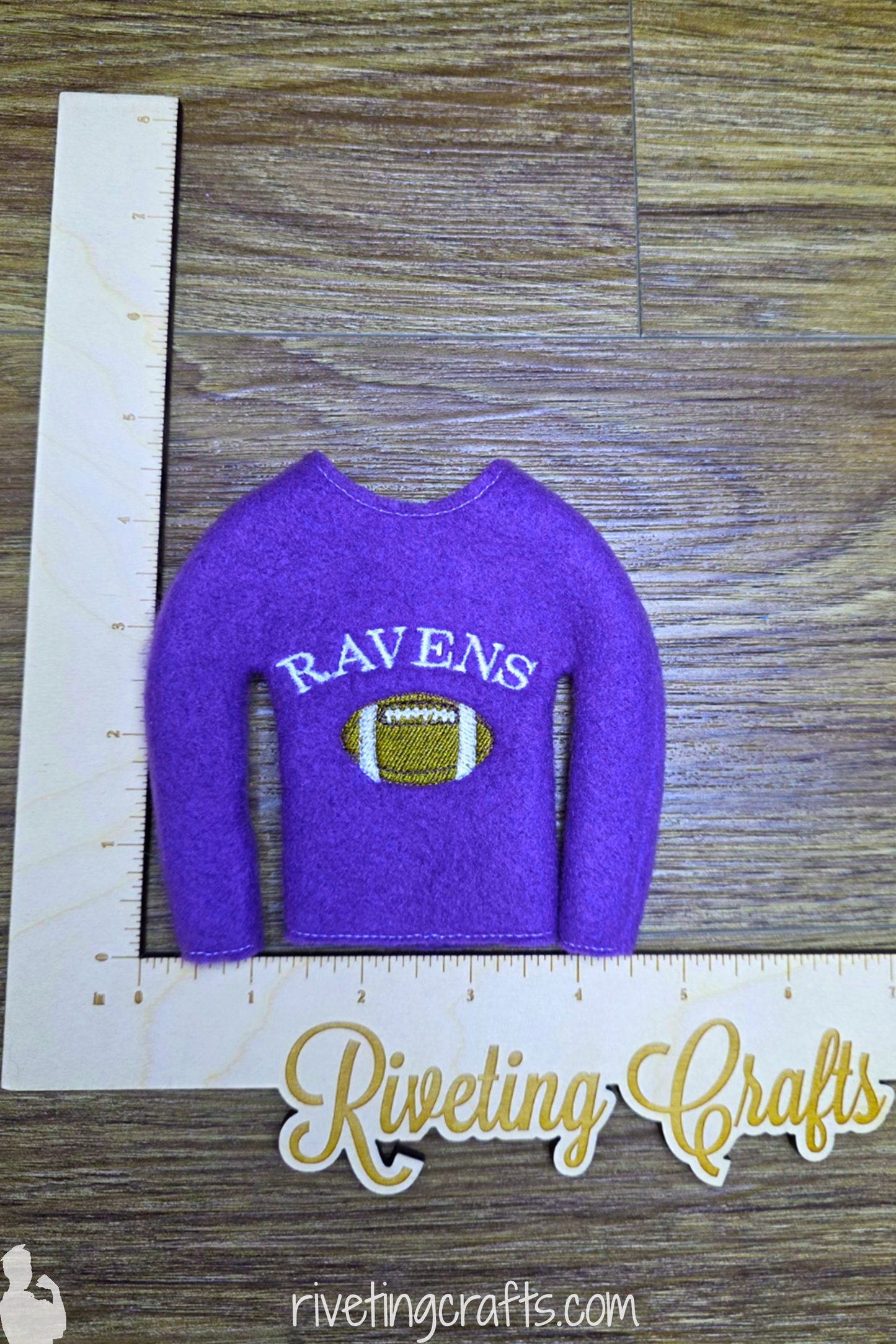 Baltimore Ravens Elf/Doll Clothing