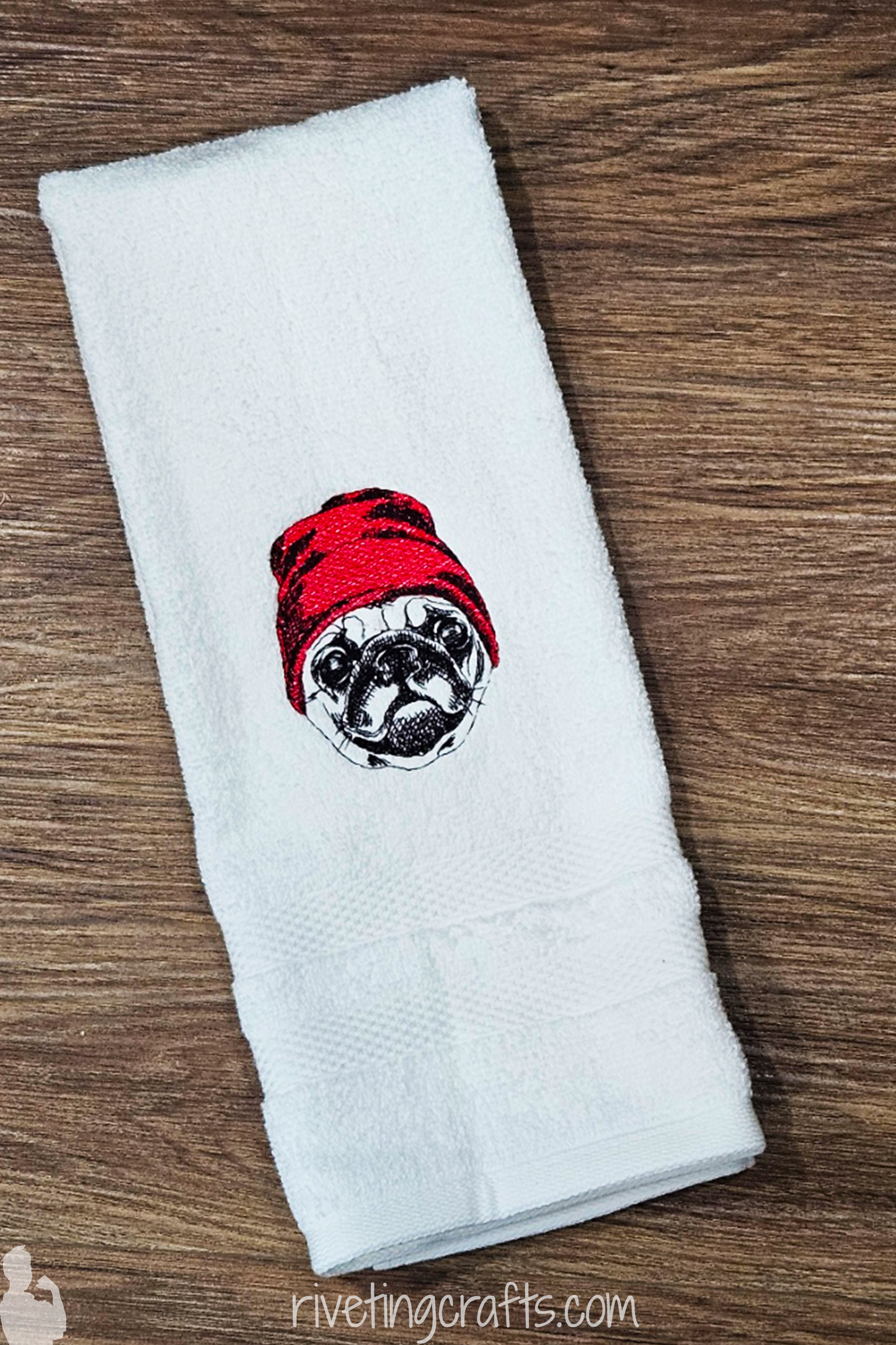 Cool Pup Slouchy Hat Hand Towel