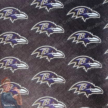 Baltimore Ravens Embroidery Craft Vinyl Sheets