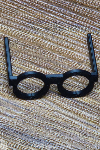 Christmas Elf Glasses – Miniature Holiday Accessory for Mischievous Elves