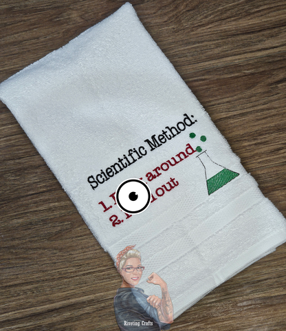 Scientific Method Hand Towel