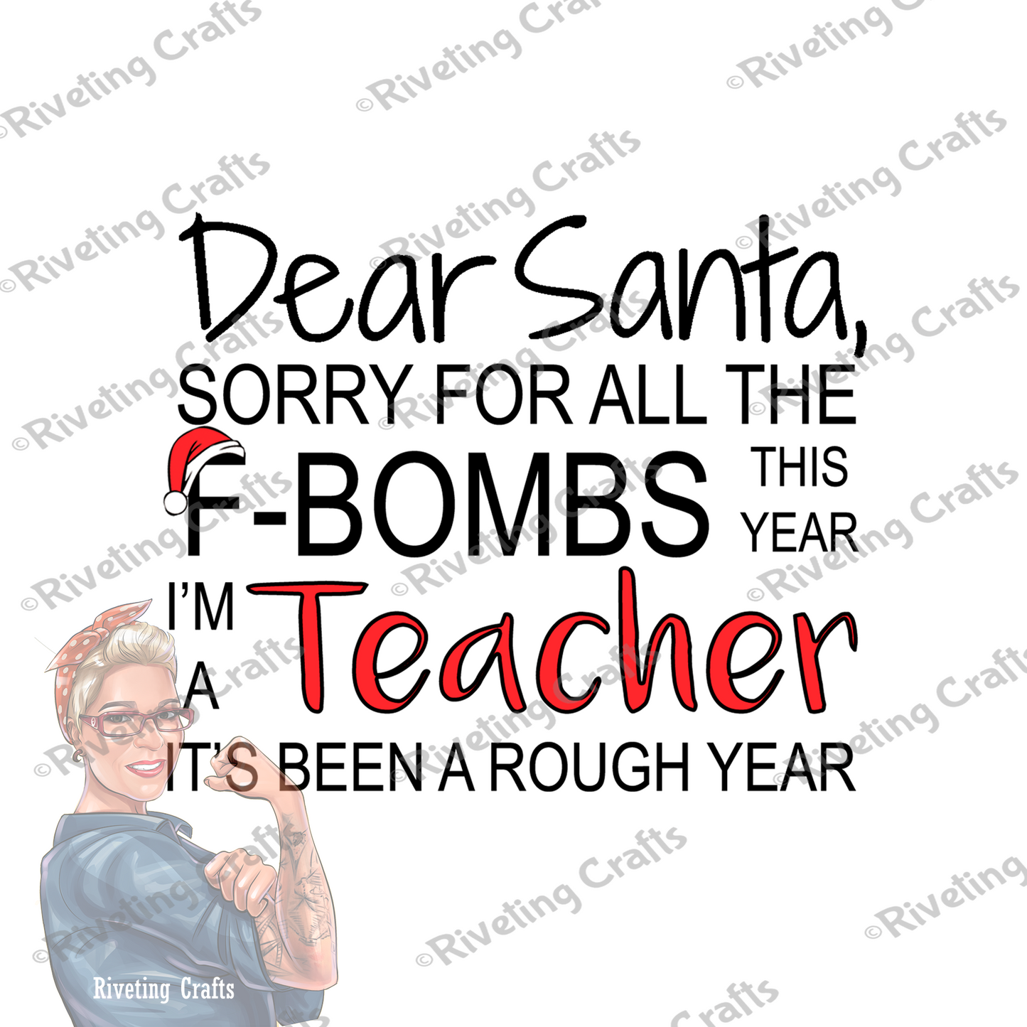 Dear Santa, Sorry for the F-bombs Coffee Mug