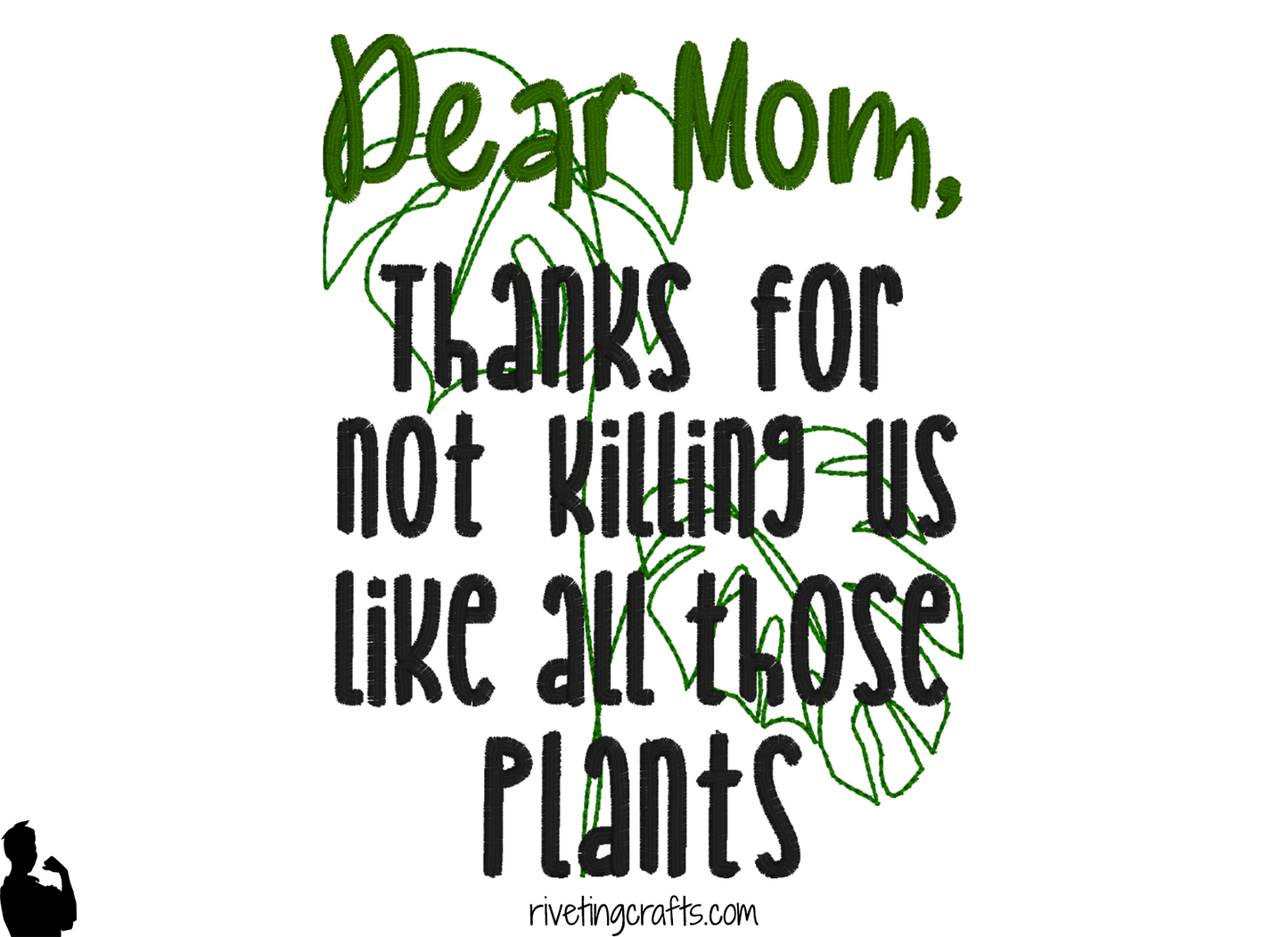 Dear Mom Hand Towel – Parenting > Plant Care