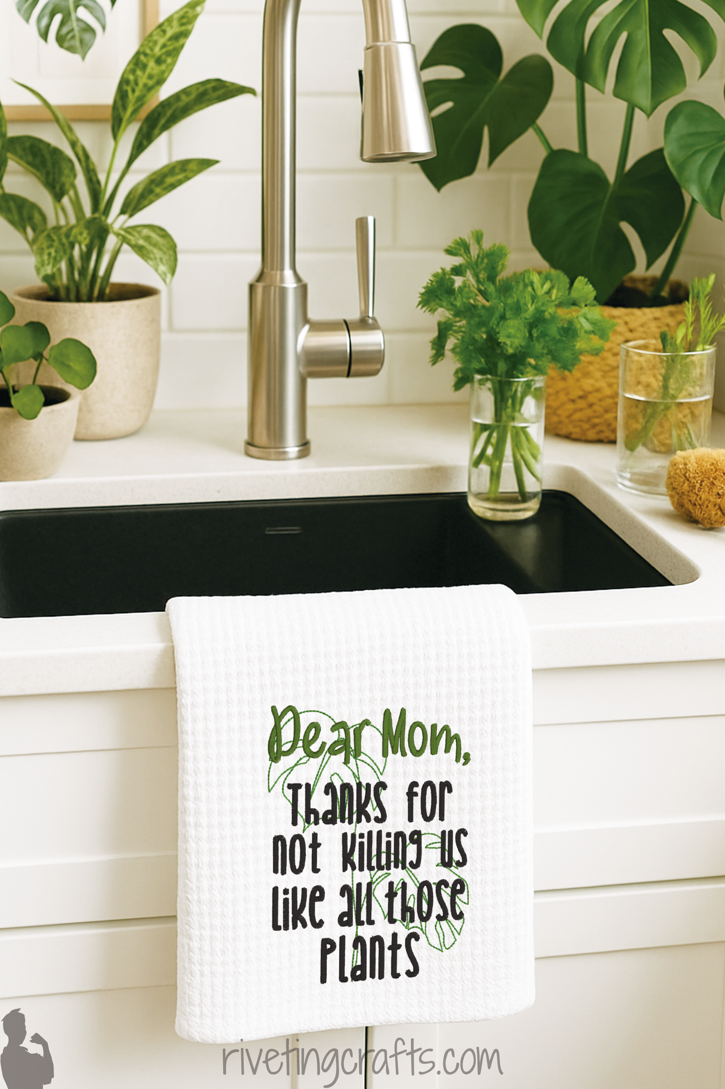 Dear Mom Hand Towel – Parenting > Plant Care