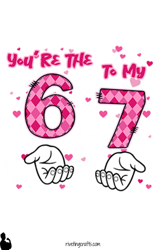 6 to My 7 DTF Transfer - Sassy DIY Heat Print for Fabric Blanks Hoodies and Totes