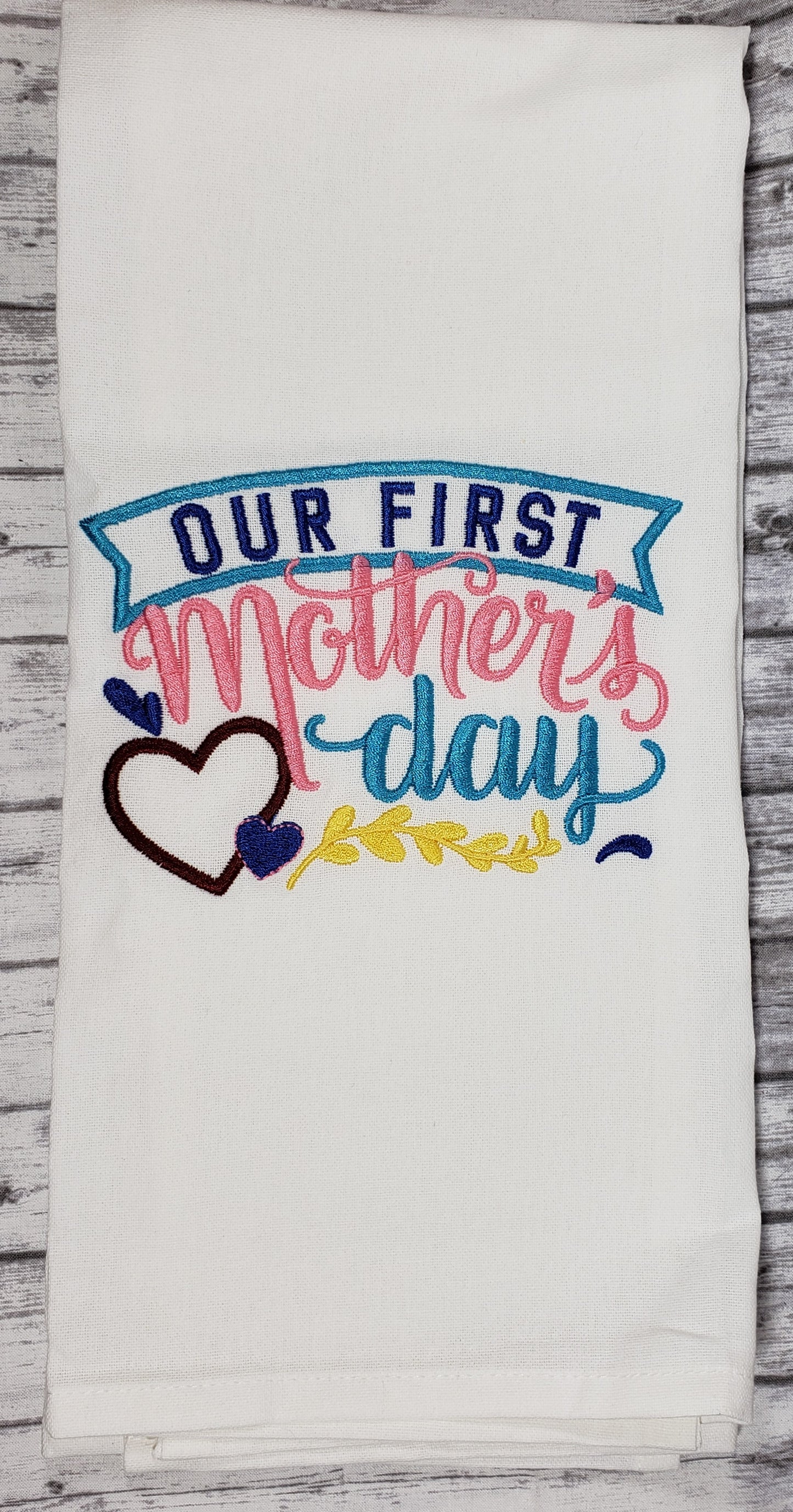 Our First Mother's Day Towel - Kool Catz Stuff