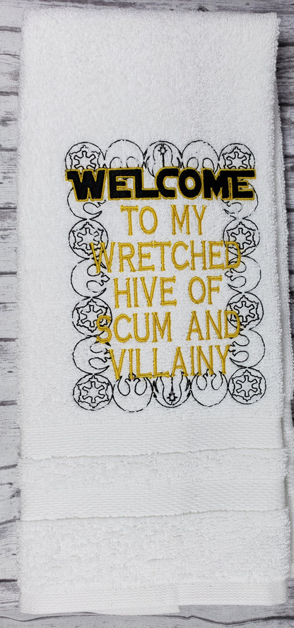 Star Wars Wretched Hive Towel - Kool Catz Stuff