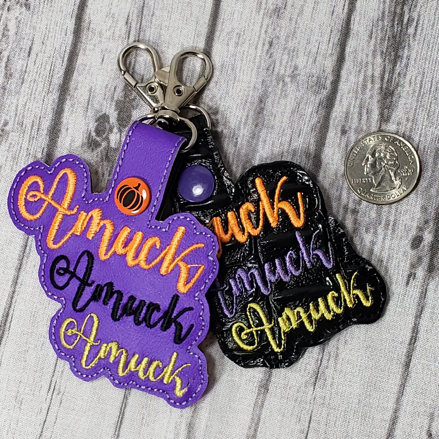 Amuck Amuck Amuck Halloween Keychain