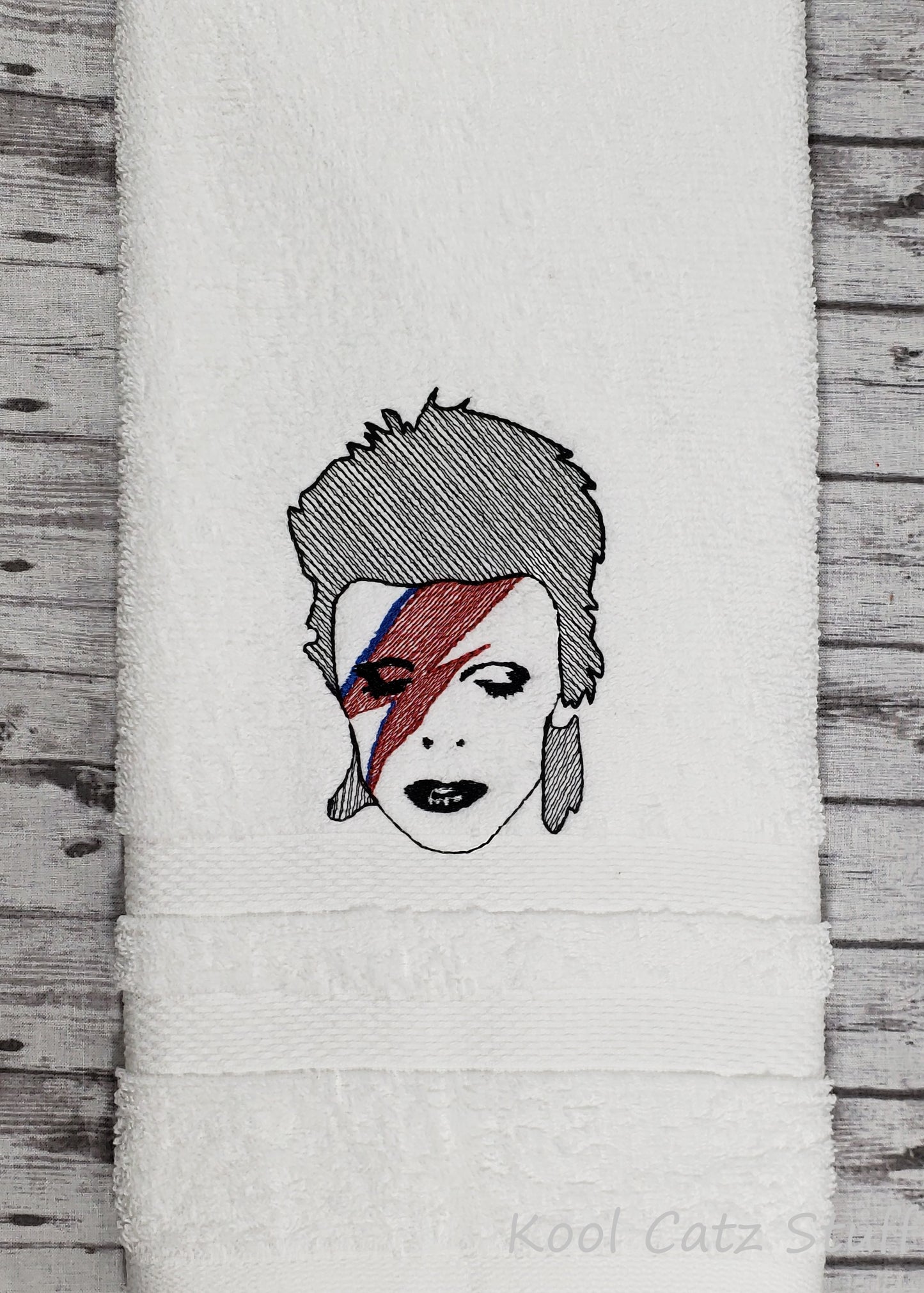 David Bowie Hand Towel