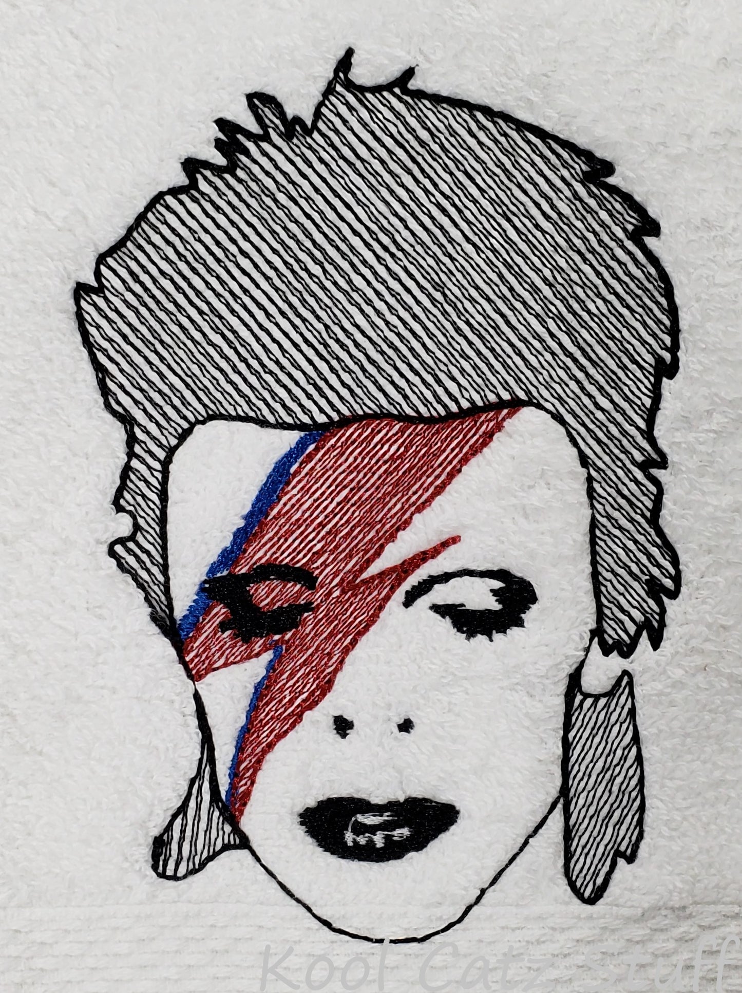 David Bowie Hand Towel