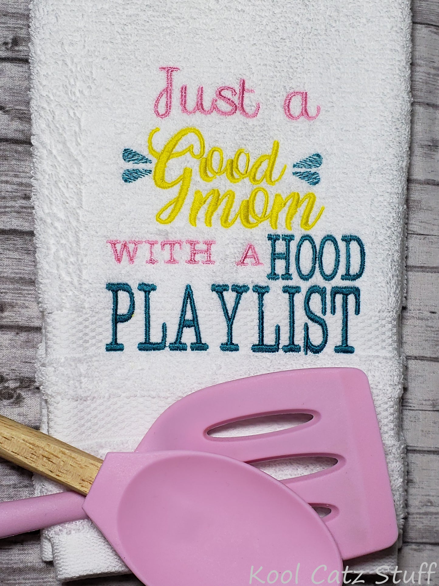 Hood Play List Hand Towel