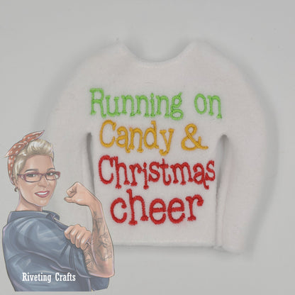 Running on Candy & Christmas Cheer Elf/Doll Clothing