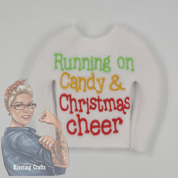 Running on Candy & Christmas Cheer Elf/Doll Clothing