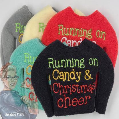 Running on Candy & Christmas Cheer Elf/Doll Clothing