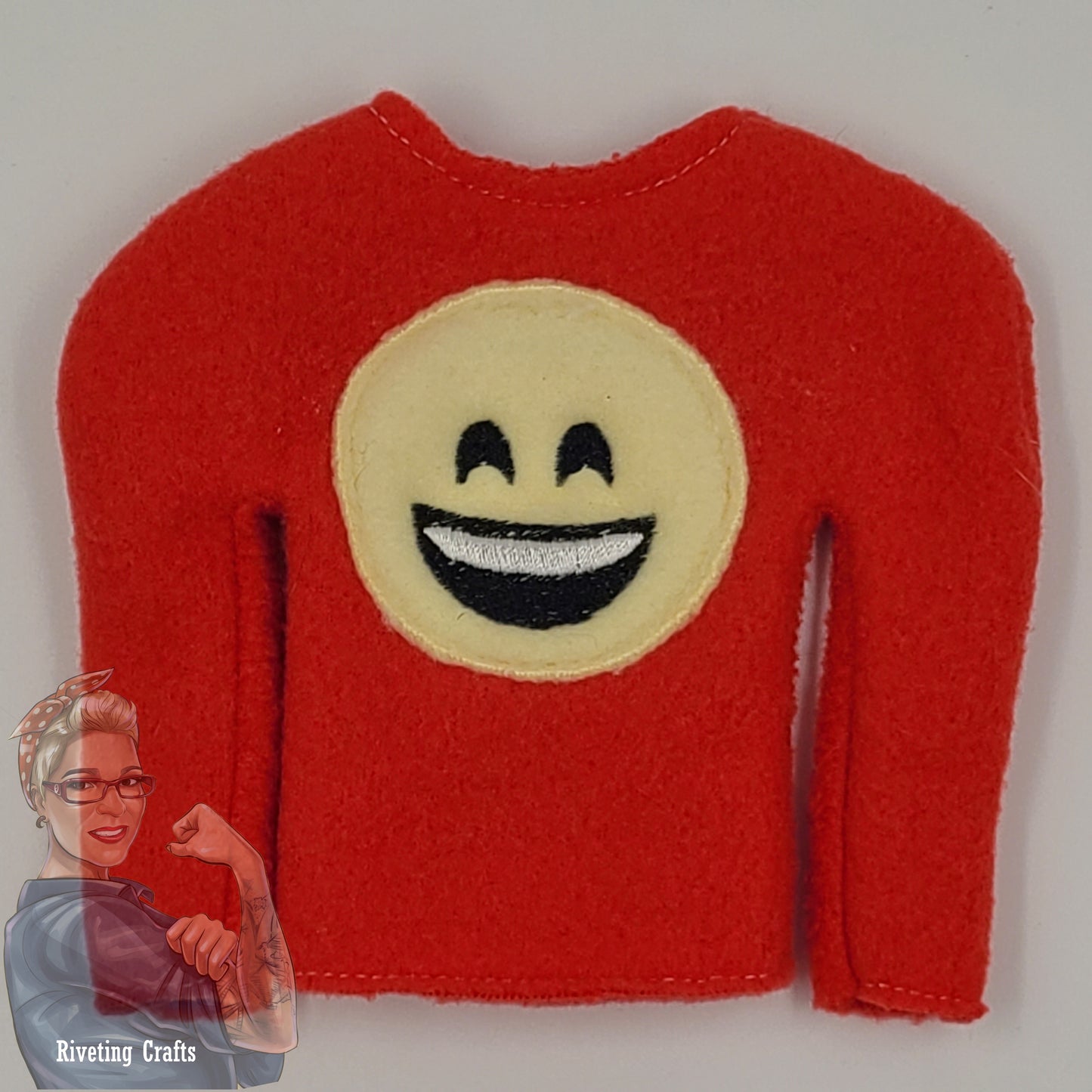 Smiley Emoji Elf/Doll Clothing