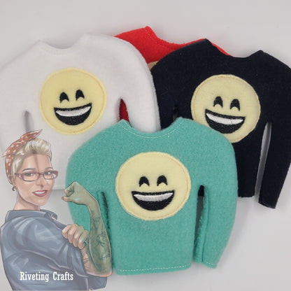 Smiley Emoji Elf/Doll Clothing