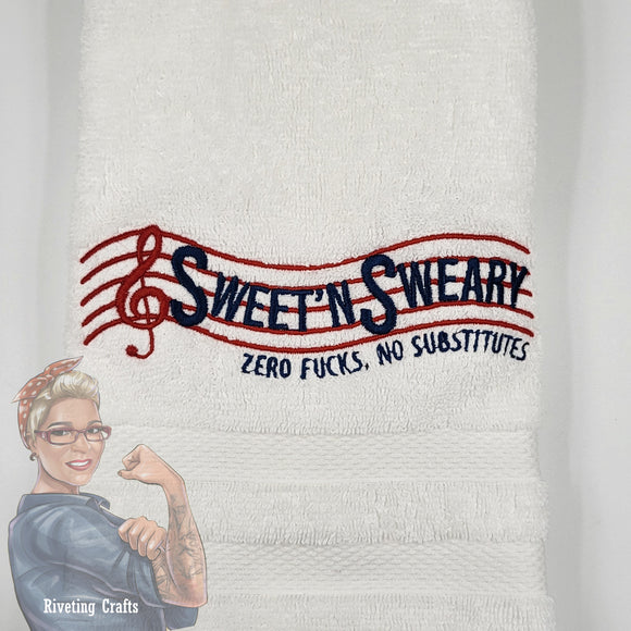 Sweet 'n Sweary Hand Towel