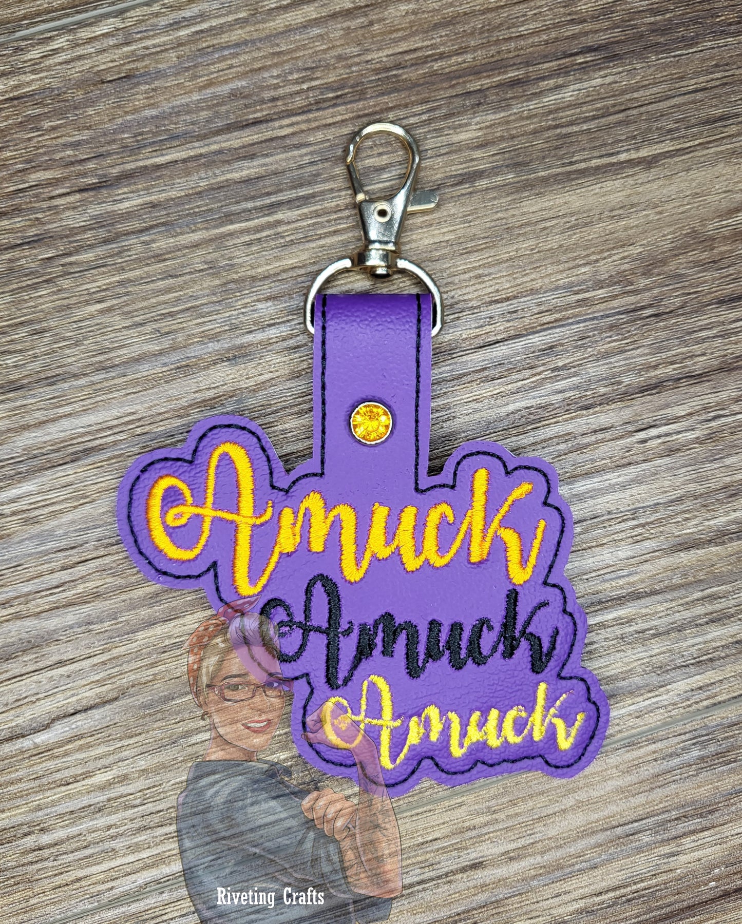 Amuck Amuck Amuck Halloween Keychain