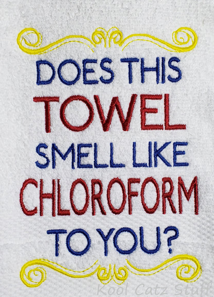 Chloroform Hand Towel