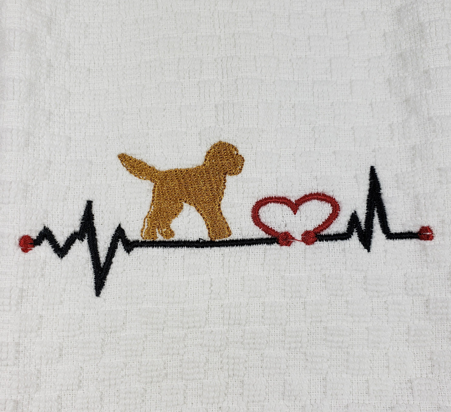 Animal Heartbeat Hand Towel