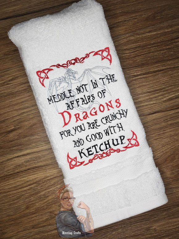 Dragon Affairs Hand Towel