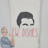 Ew Dishes Hand Towel