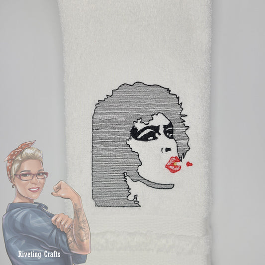 Fran-N-Furter Rocky Horror Picture Show Hand Towel
