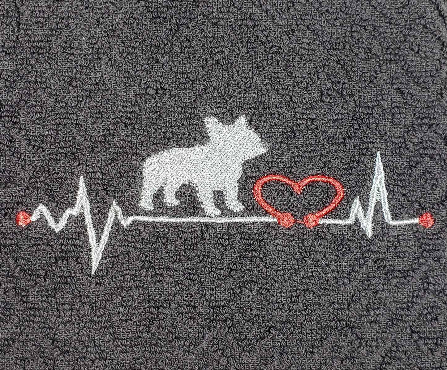 Animal Heartbeat Hand Towel