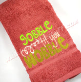 Gobble til You Wobble Towels - Kool Catz Stuff