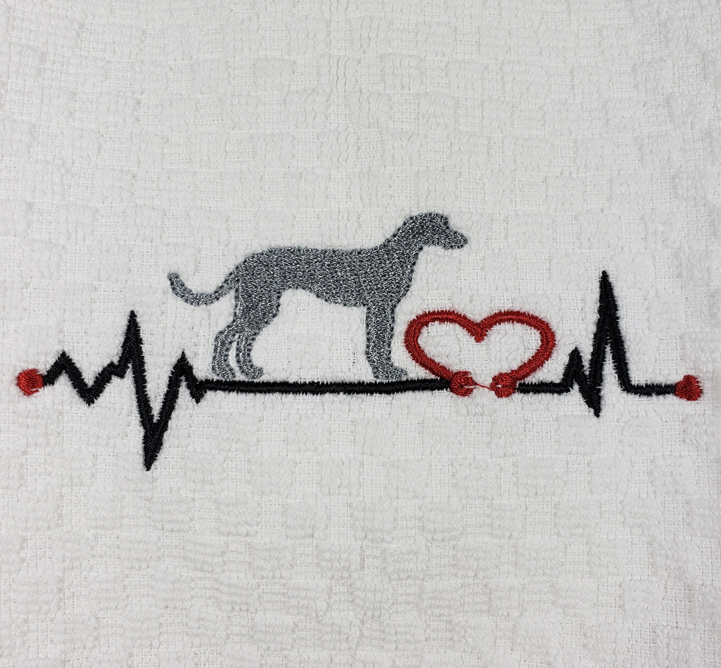 Animal Heartbeat Hand Towel