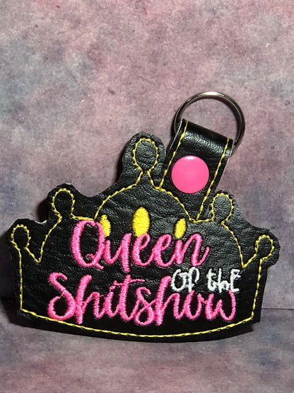 Queen of the Shitshow Keychain - Kool Catz Stuff