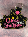 Queen of the Shitshow Keychain - Kool Catz Stuff