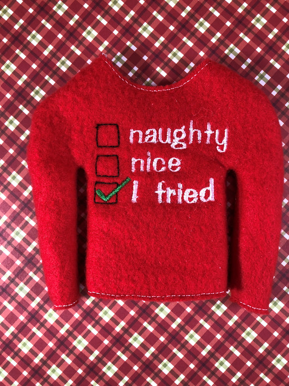 I Tried Elf Shirt - Kool Catz Stuff