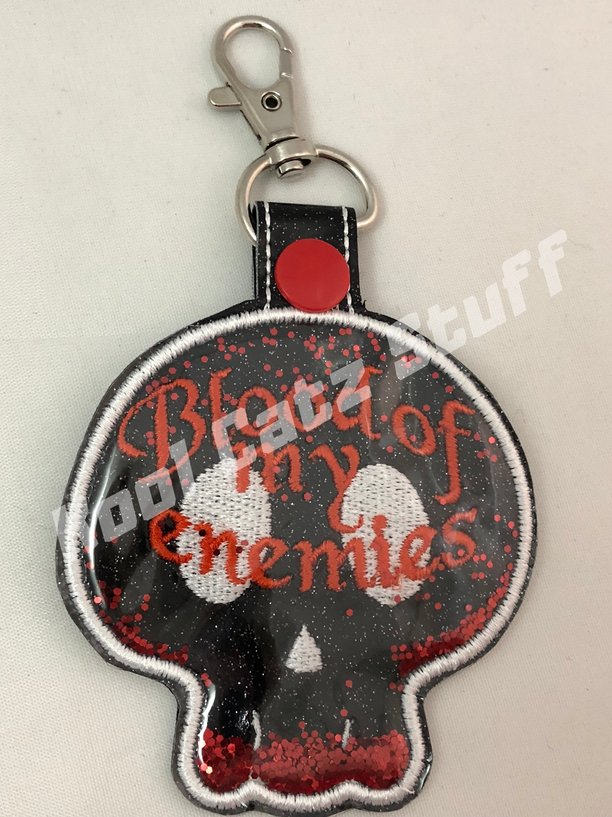 Blood of My Enemies Keychain/Key Fob - Kool Catz Stuff