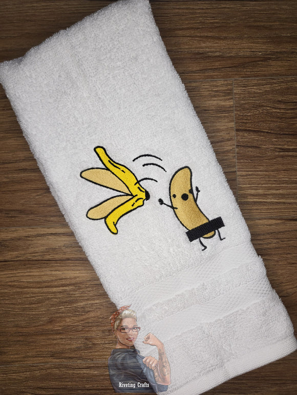 Naked Banana Hand Towel Design